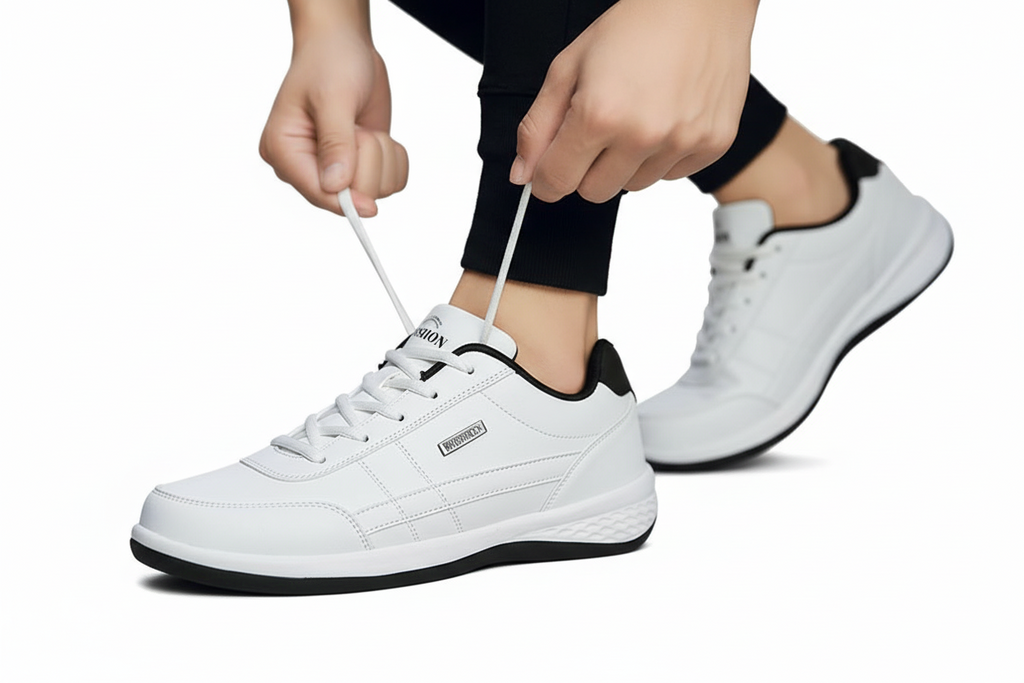 UrbanFlex™ Leder-Sneaker – Premium-Komfort & Ganztags-Performance-Schuhe für Herren