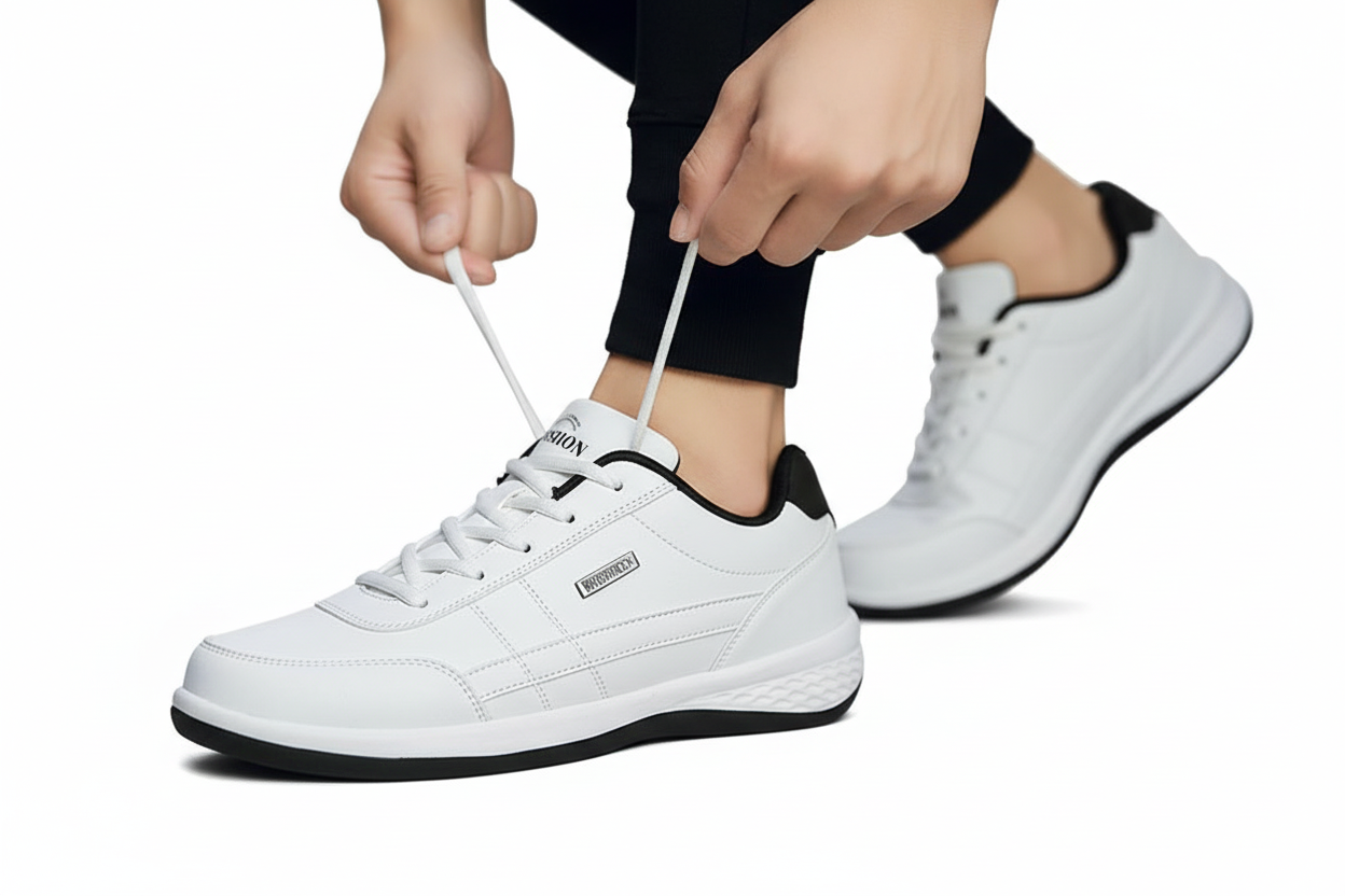 UrbanFlex™ Leder-Sneaker – Premium-Komfort & Ganztags-Performance-Schuhe für Herren
