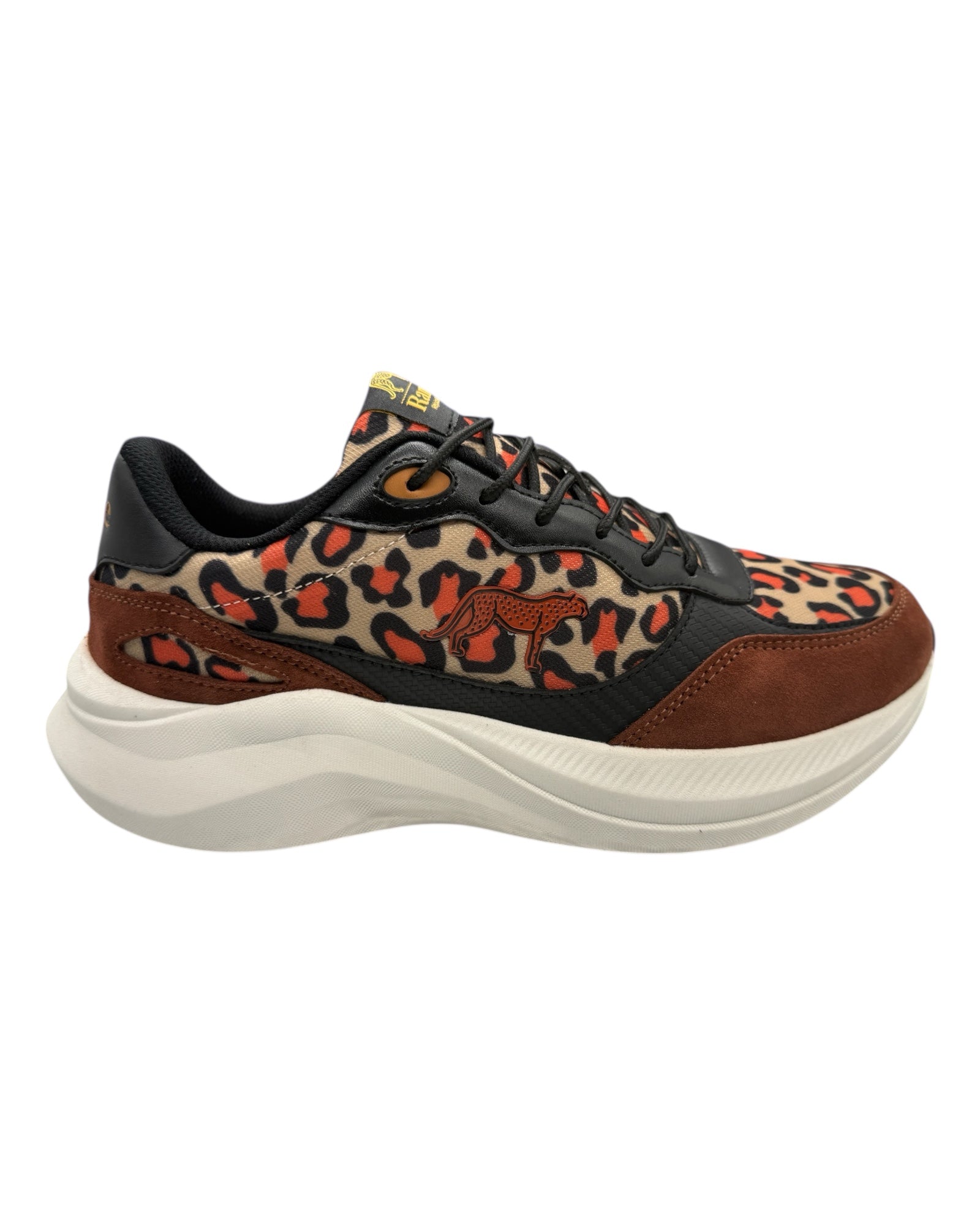 Rame Cheetah Signature Leather Sneakers – Premium Comfort &amp; Bold Identity
