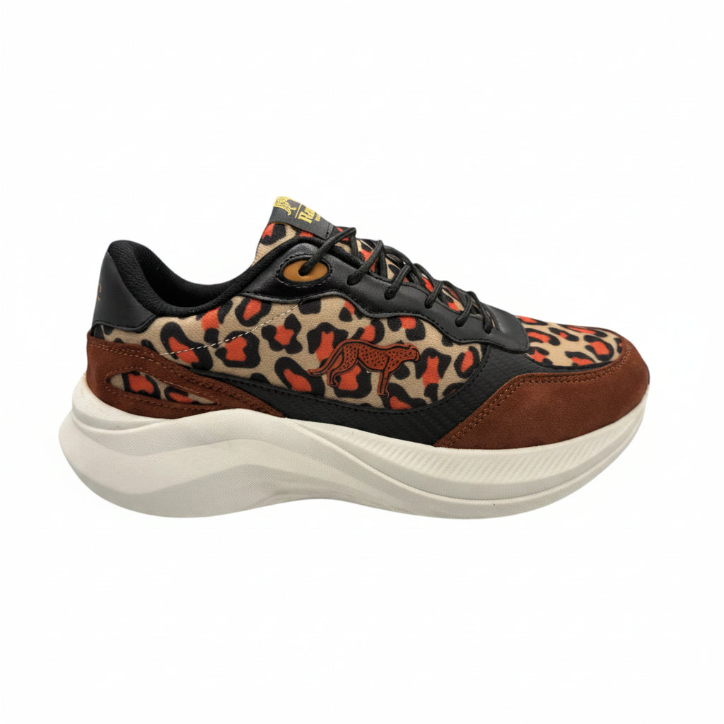 Rame Cheetah Signature Leather Sneakers – Premium Comfort &amp; Bold Identity