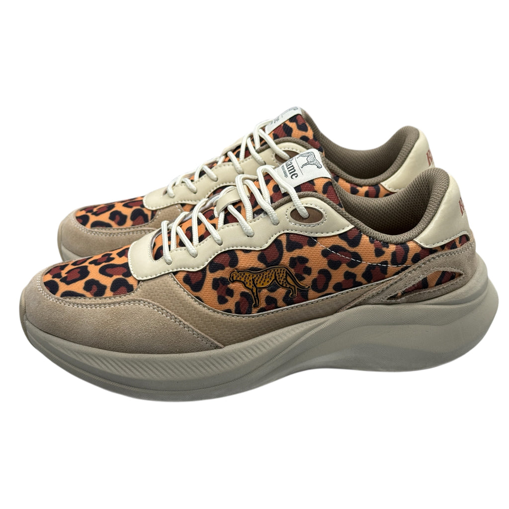 CheetahSpirit™ Genuine Leather Sneakers – Bold, Stylish &amp; Built for Confidence