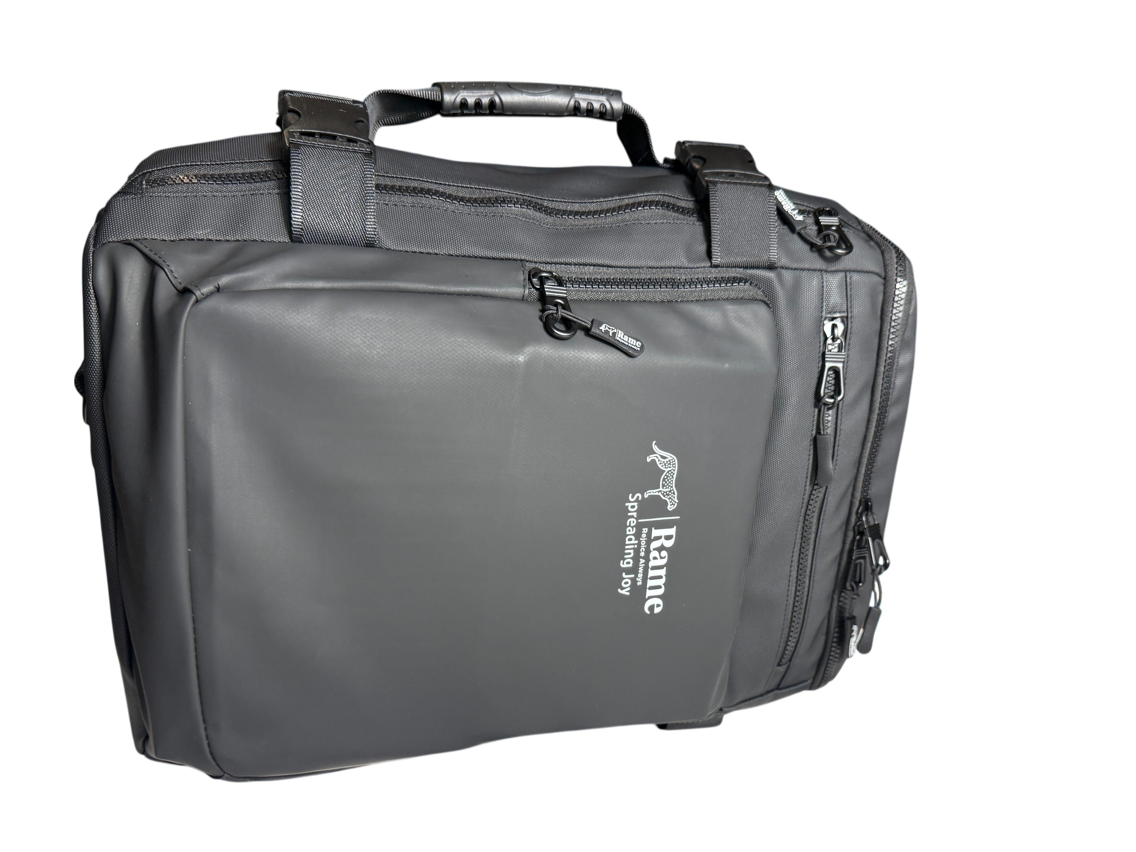 Rame TechPack 3.0 – Diebstahlsicherer, wasserdichter Laptop-Rucksack | Intelligenter Business- und Reiserucksack mit USB-Ladeanschluss, TSA-konform, robust und unisex