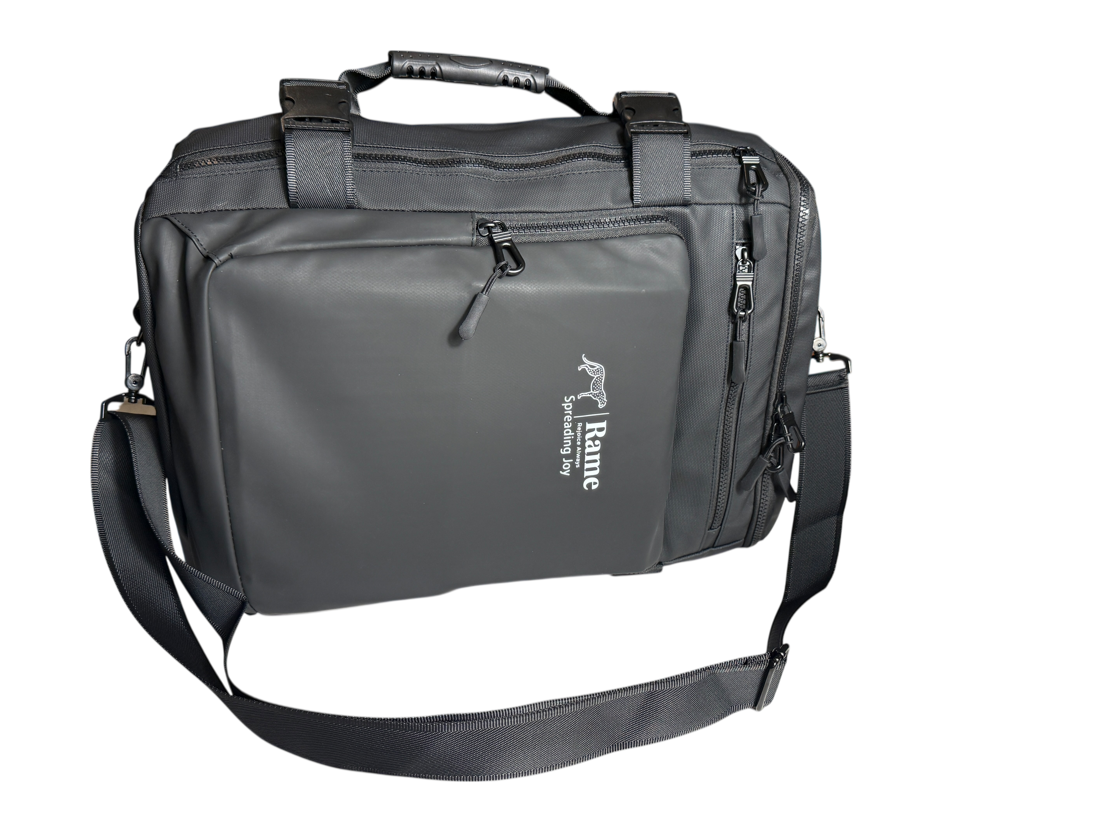 Rame TechPack 3.0 – Diebstahlsicherer, wasserdichter Laptop-Rucksack | Intelligenter Business- und Reiserucksack mit USB-Ladeanschluss, TSA-konform, robust und unisex