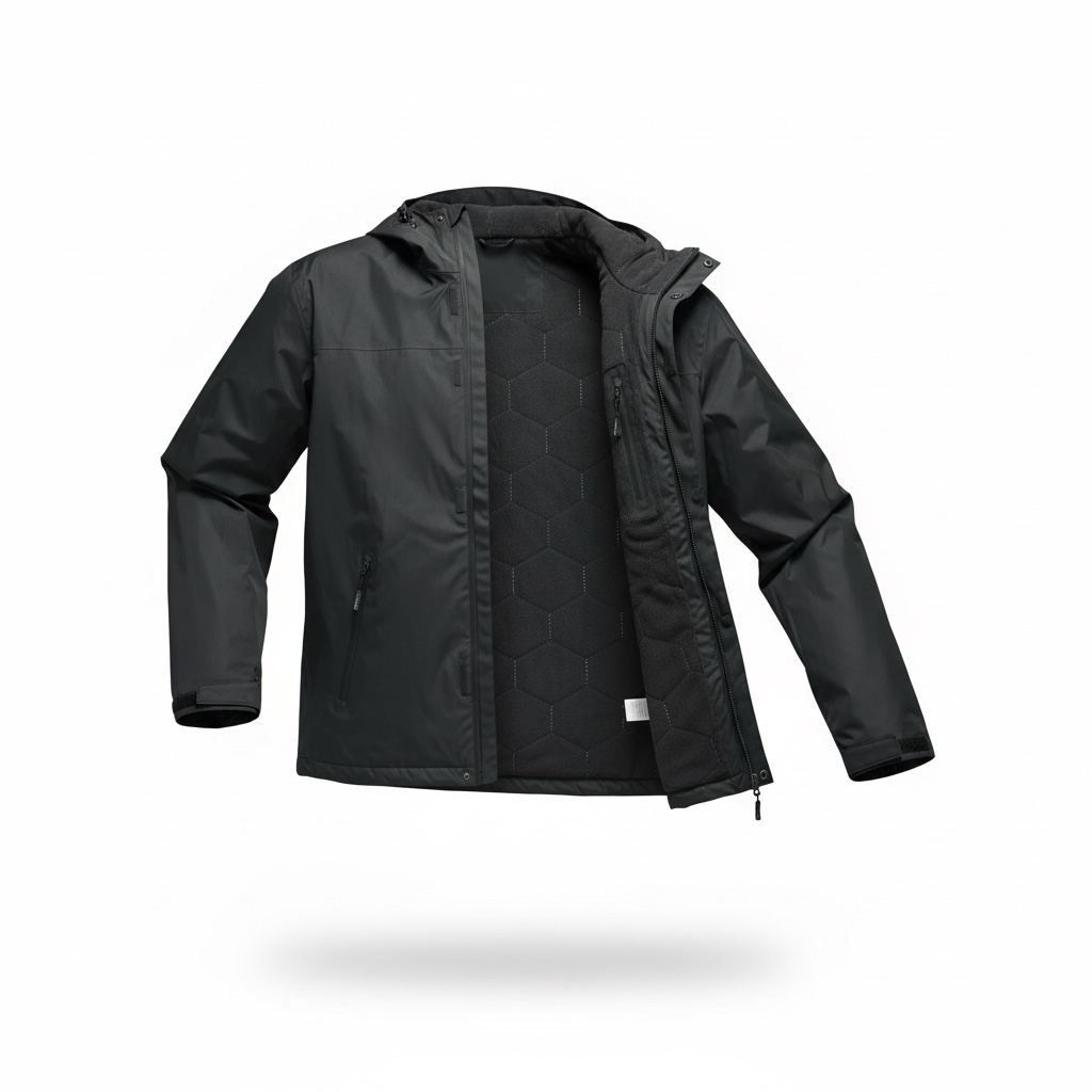 RameShield™ Unisex Winter Jacket – Waterproof, Windproof &amp; Fleece-Lined Warmth