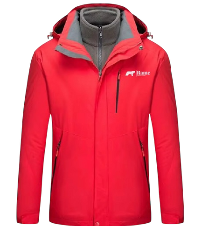 3‑in‑1 Outdoor Jacket – Waterproof & Windproof Functional Shell with Removable Insulated Inner Layer for Men & Women