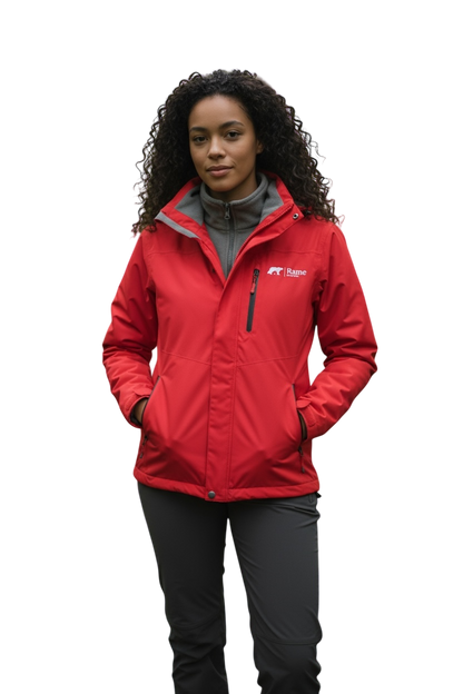 3‑in‑1 Outdoor Jacket – Waterproof & Windproof Functional Shell with Removable Insulated Inner Layer for Men & Women