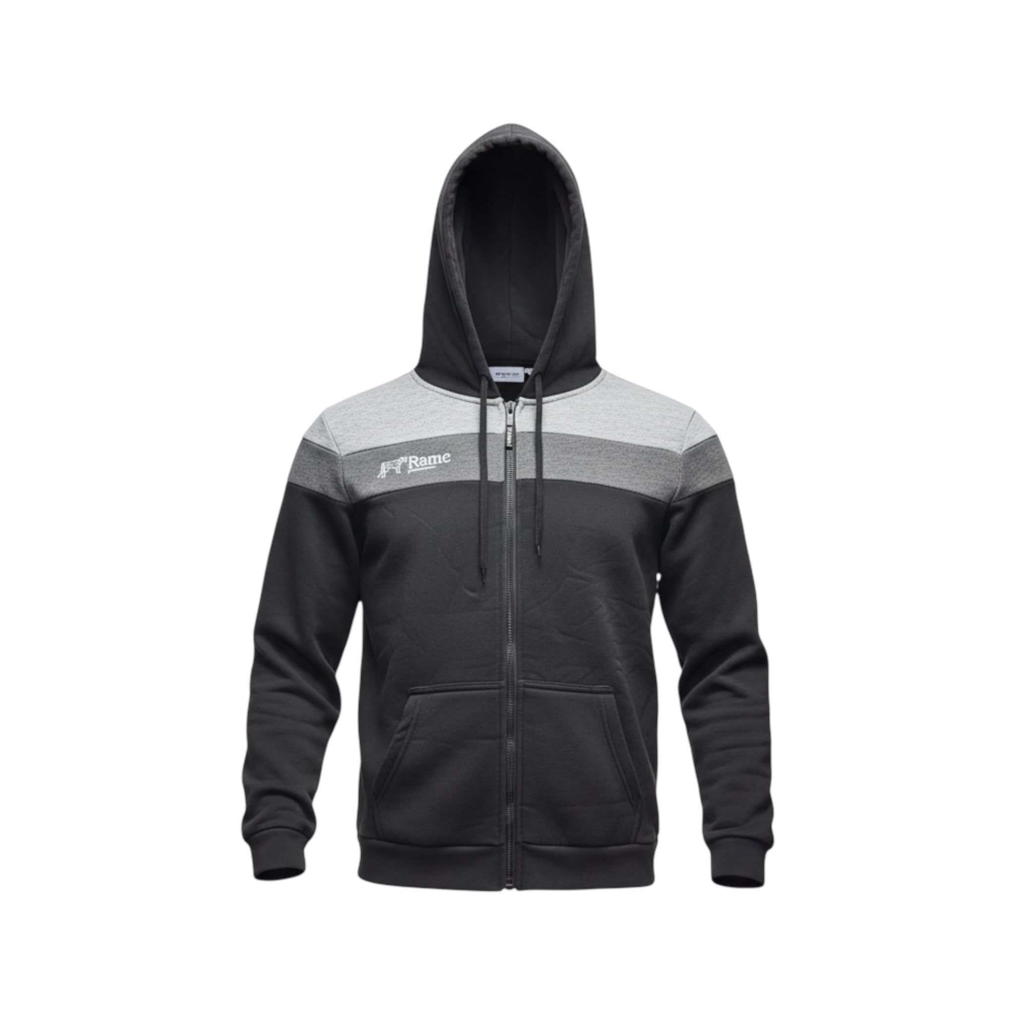 Full-Zip Hoodie Pullover – Casual Streetwear Zip-Up Sweatshirt for Everyday Comfort