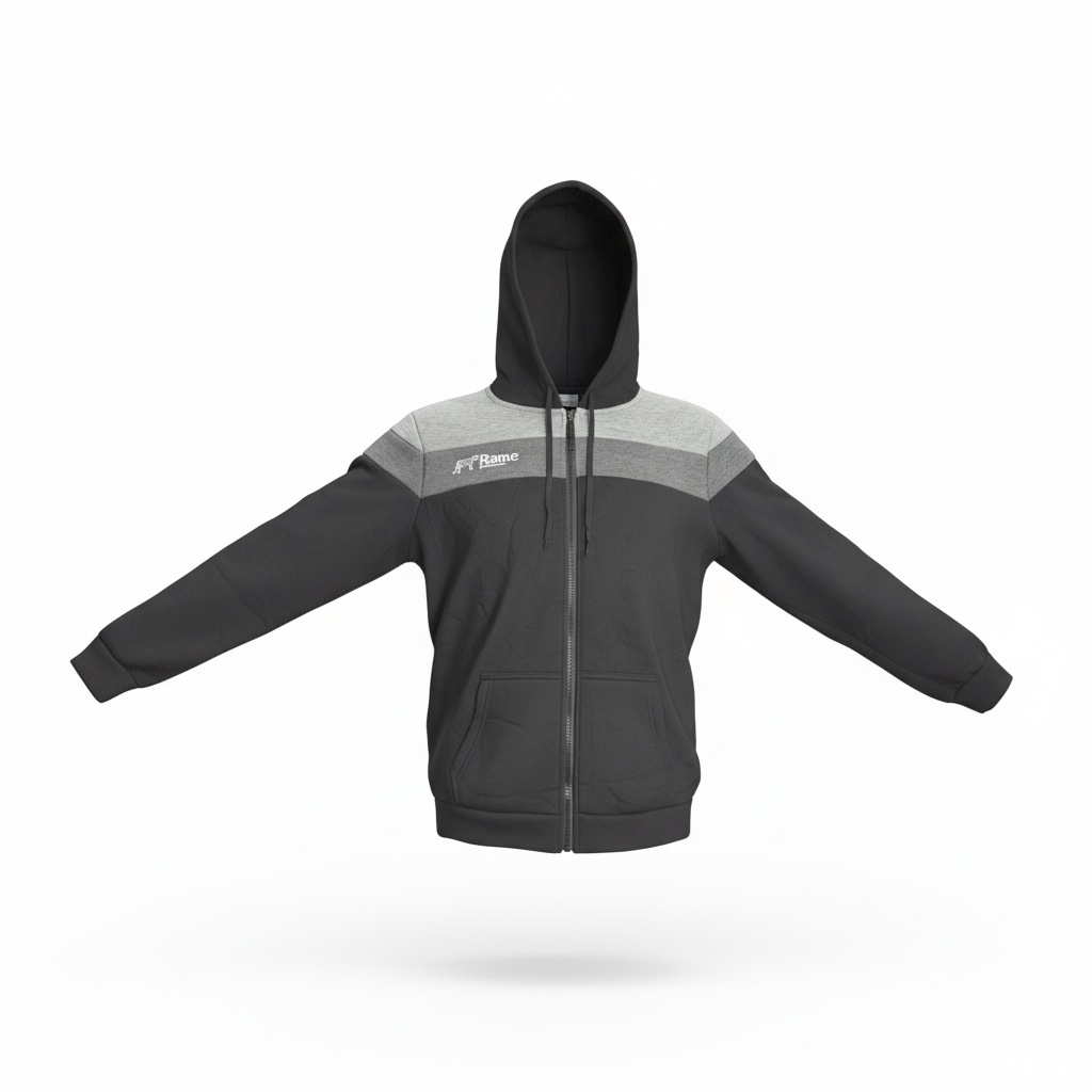 Kapuzenpullover mit durchgehendem Reißverschluss – Lässiger Streetwear-Sweatshirt mit Reißverschluss für optimalen Tragekomfort im Alltag