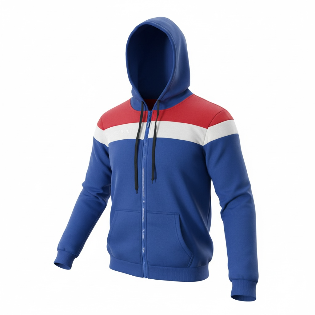 Kapuzenpullover mit durchgehendem Reißverschluss – Lässiger Streetwear-Sweatshirt mit Reißverschluss für optimalen Tragekomfort im Alltag