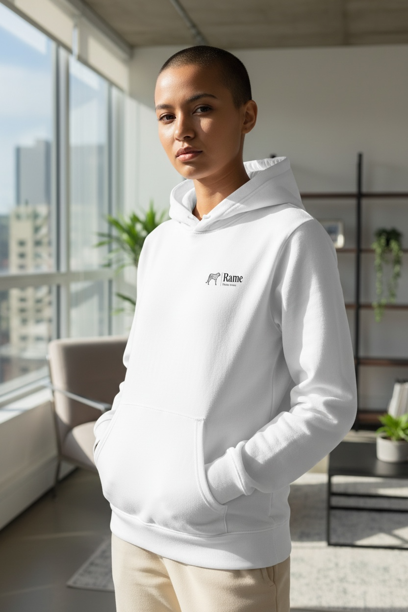Unisex Cotton-Polyester Sweatshirt – Casual Oversized Pullover for Everyday Comfort