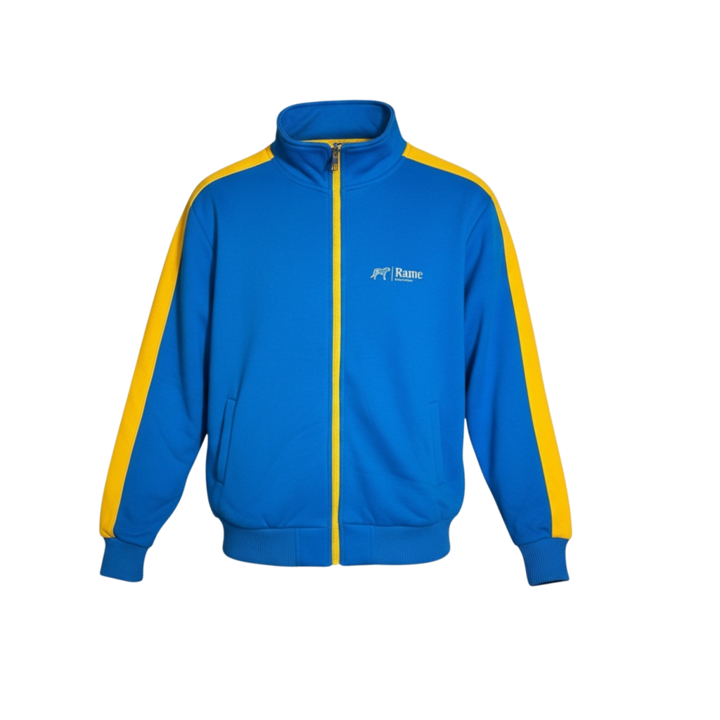 Full-Zip Fleece Jacket – Casual Warm Transitional Jacket for Fall & Winter