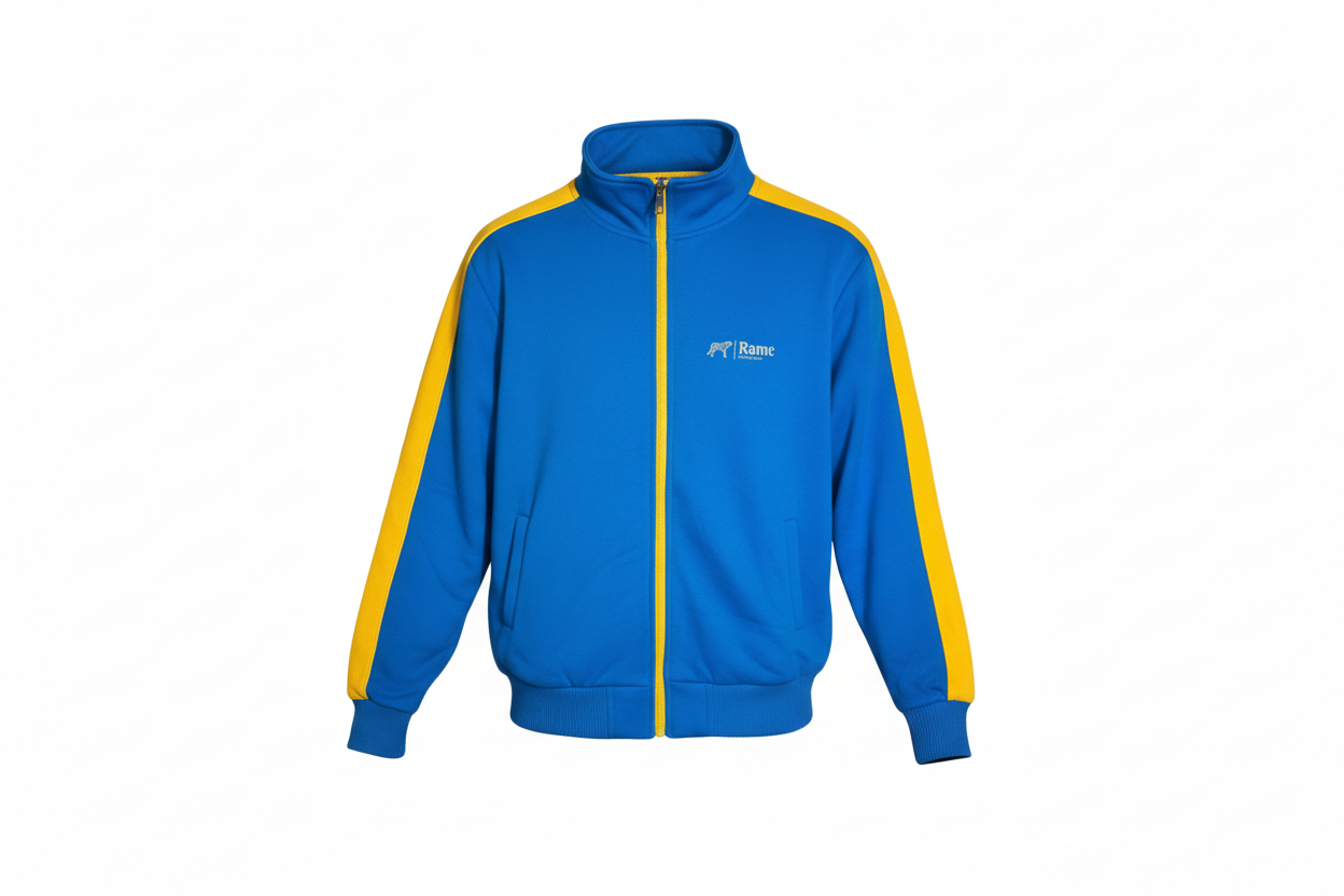 Full-Zip Fleece Jacket – Casual Warm Transitional Jacket for Fall & Winter