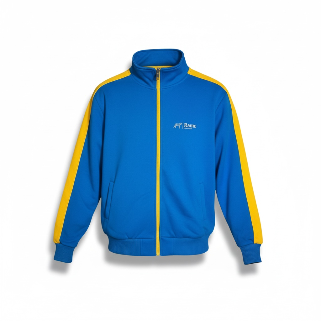 Full-Zip Fleece Jacket – Casual Warm Transitional Jacket for Fall & Winter