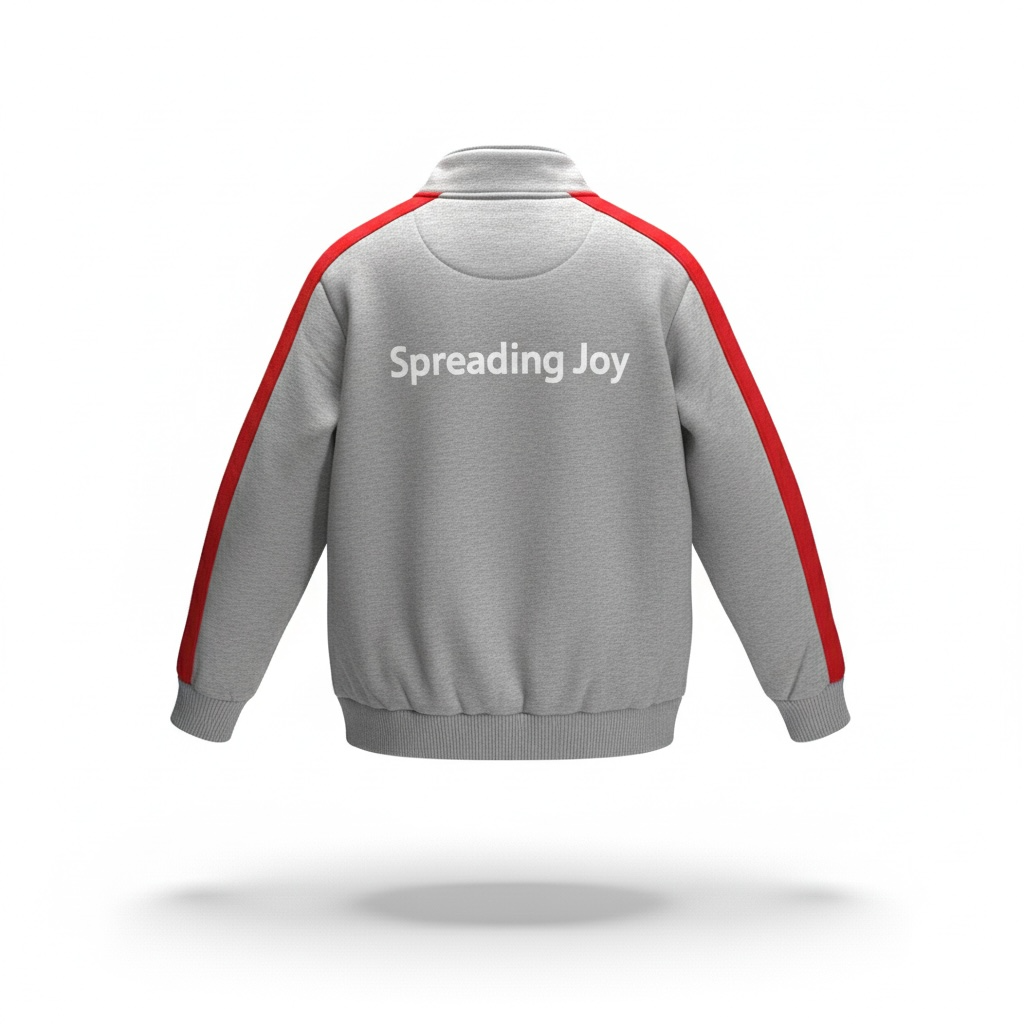 Full-Zip Fleece Jacket – Casual Warm Transitional Jacket for Fall & Winter