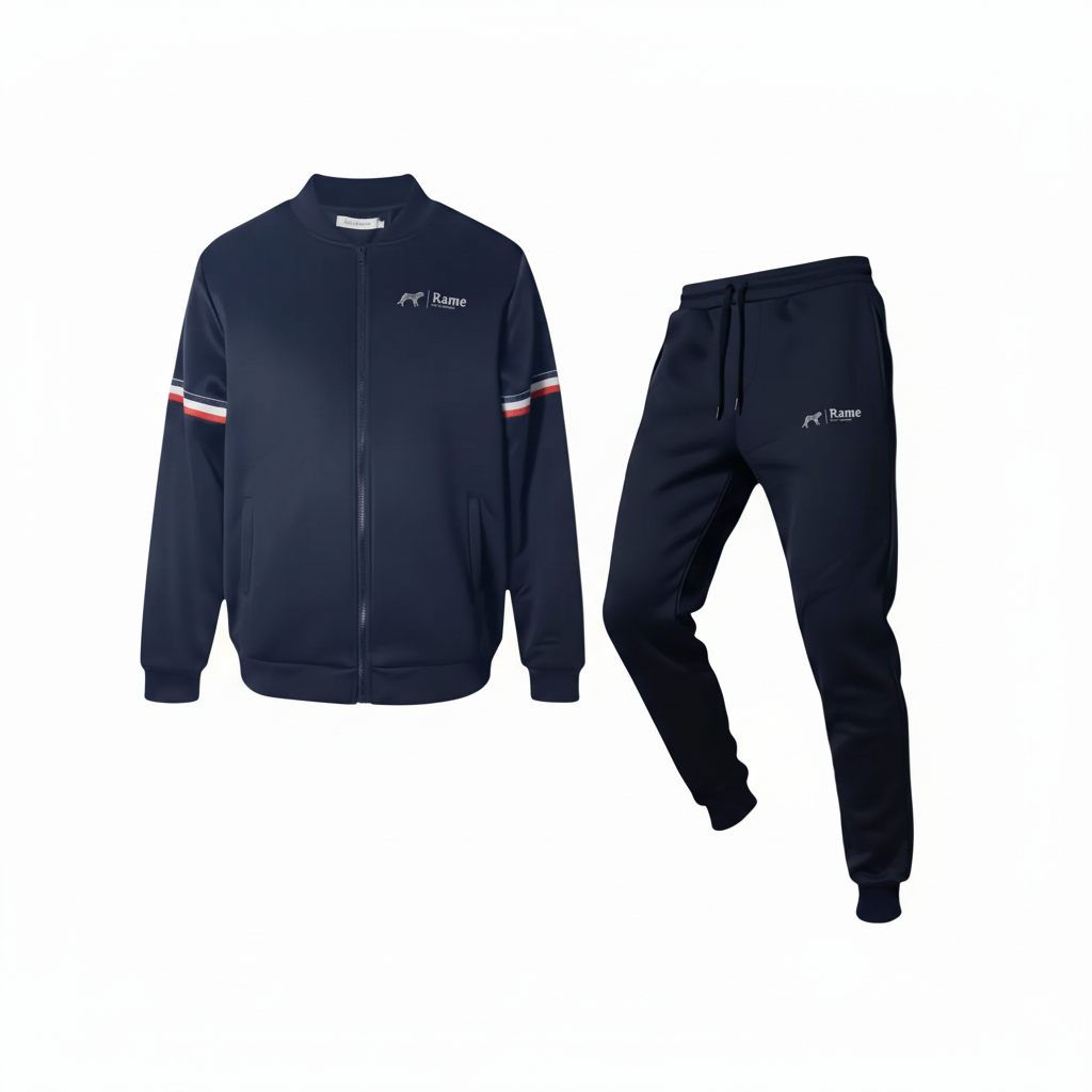 StreetFlex™ Men’s Sport Set – Baseball Jacket &amp; Jogger Pants (Urban Streetwear)