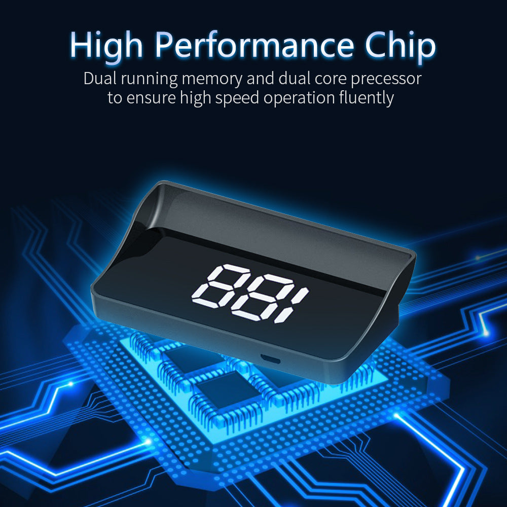 RAME DriveView W1 – Digital Car HUD Speed Display