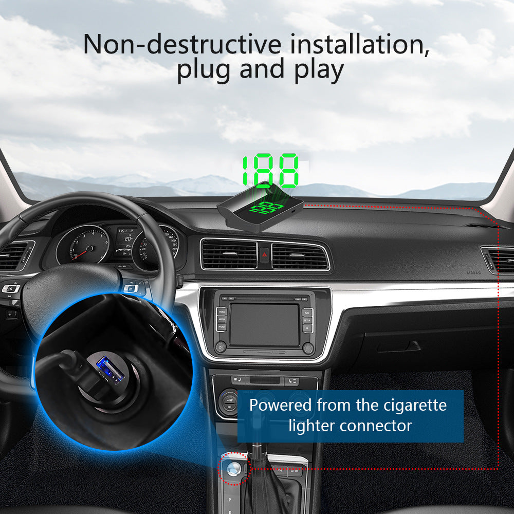 RAME DriveView W1 – Digital Car HUD Speed Display