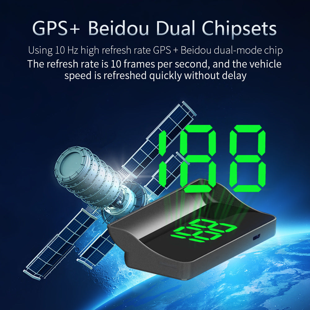 RAME DriveView W1 – Digital Car HUD Speed Display
