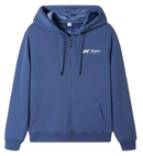 Rame Unisex Zip Hoodie made of Cotton – Warm Knitted Winter Hoodie with Hood, Soft & Breathable