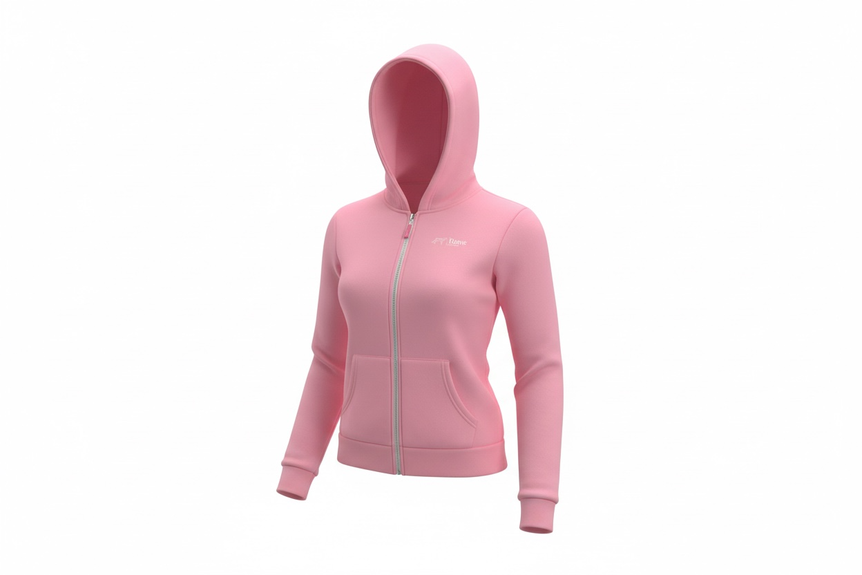 ComfortZip™ Women’s Everyday Hoodie – Soft, Warm & Stylish Zip-Up Jacket