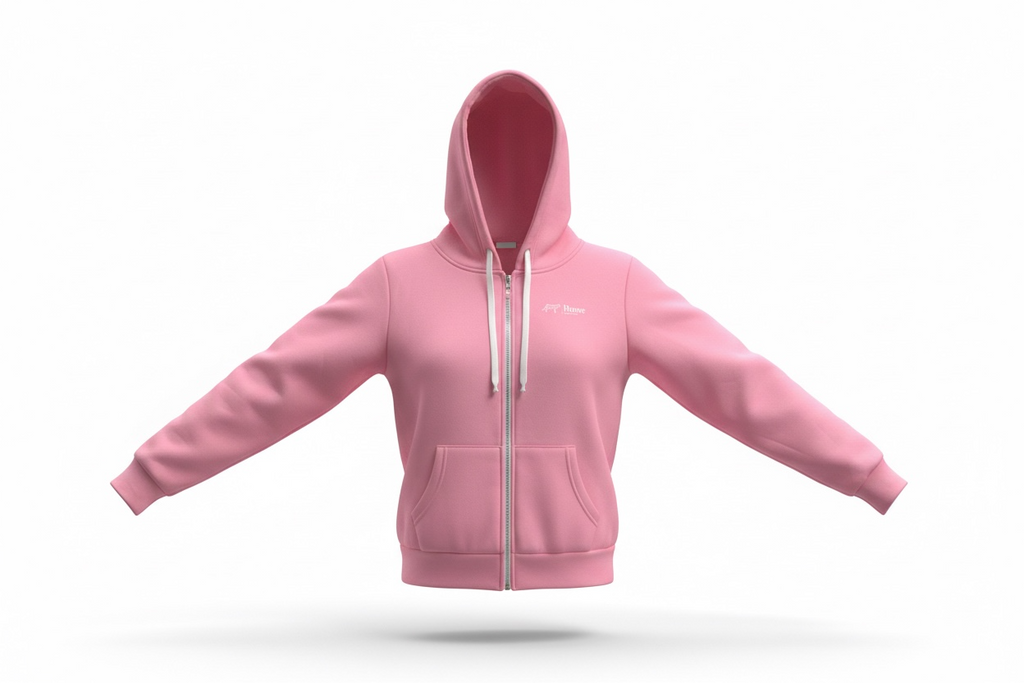 ComfortZip™ Women’s Everyday Hoodie – Soft, Warm & Stylish Zip-Up Jacket