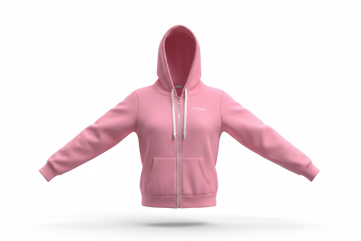 ComfortZip™ Women’s Everyday Hoodie – Soft, Warm & Stylish Zip-Up Jacket