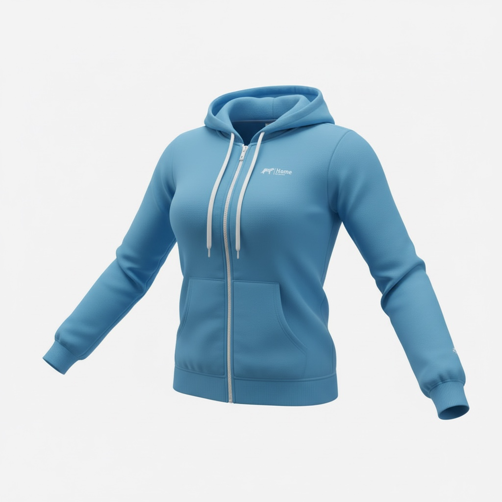 ComfortZip™ Women’s Everyday Hoodie – Soft, Warm & Stylish Zip-Up Jacket
