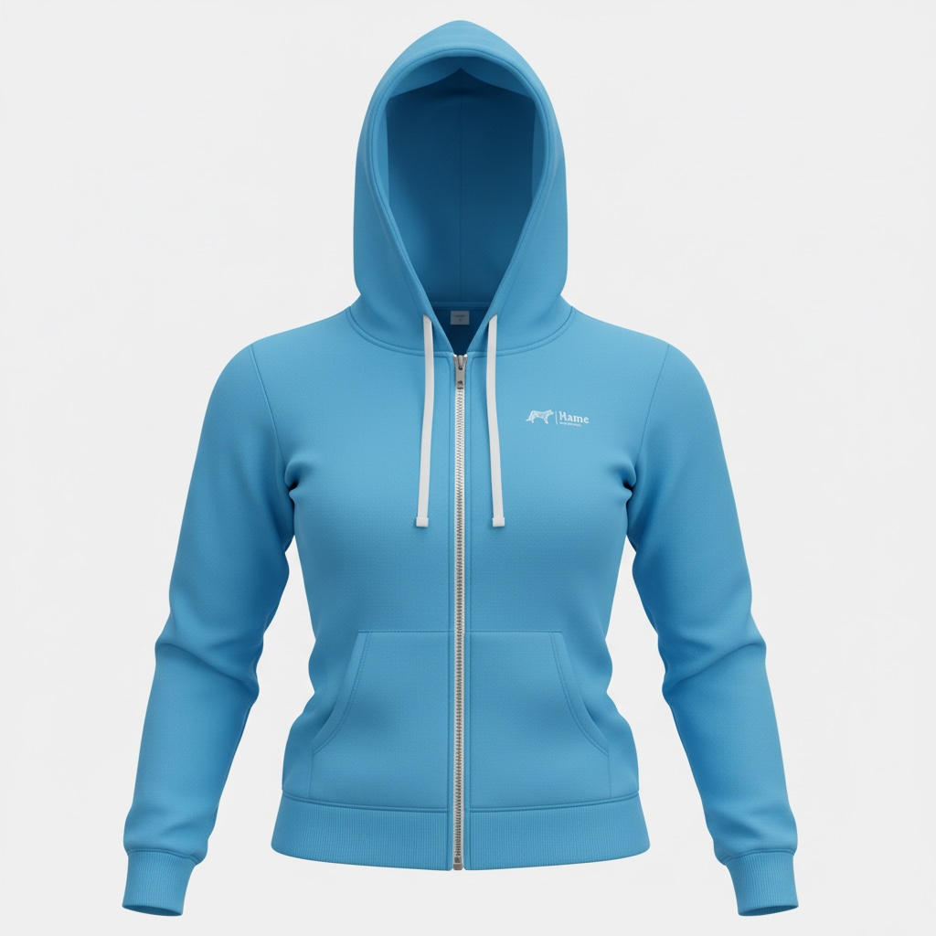 ComfortZip™ Women’s Everyday Hoodie – Soft, Warm & Stylish Zip-Up Jacket