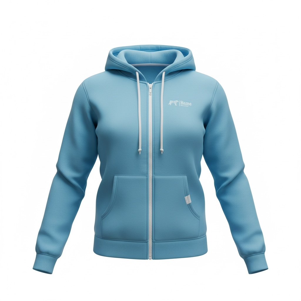 ComfortZip™ Women’s Everyday Hoodie – Soft, Warm & Stylish Zip-Up Jacket