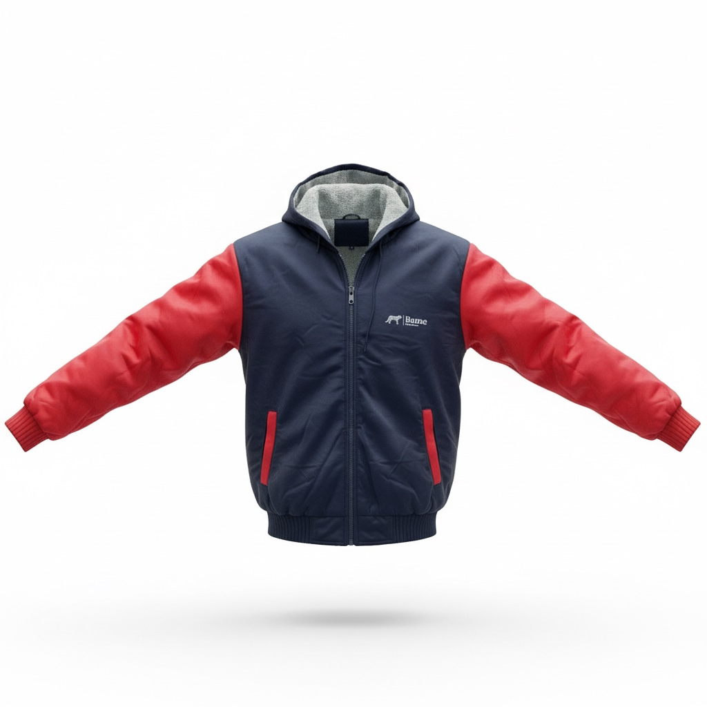 ThermaFlex™ Men’s Fleece Hoodie Jacket – Thick, Warm &amp; Stylish Winter Essential