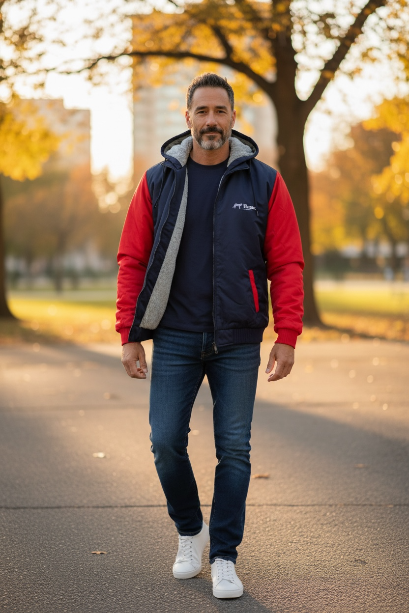 ThermaFlex™ Men’s Fleece Hoodie Jacket – Thick, Warm &amp; Stylish Winter Essential