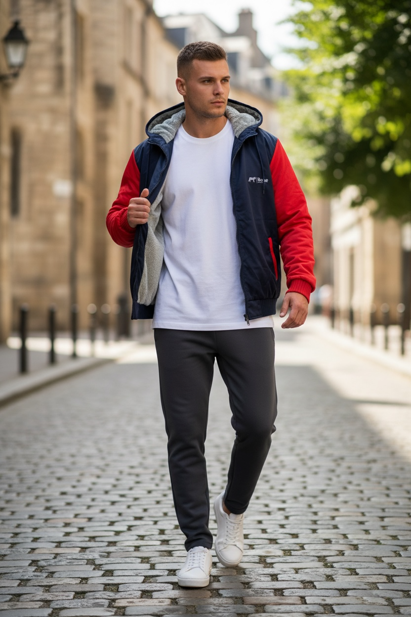 ThermaFlex™ Men’s Fleece Hoodie Jacket – Thick, Warm &amp; Stylish Winter Essential