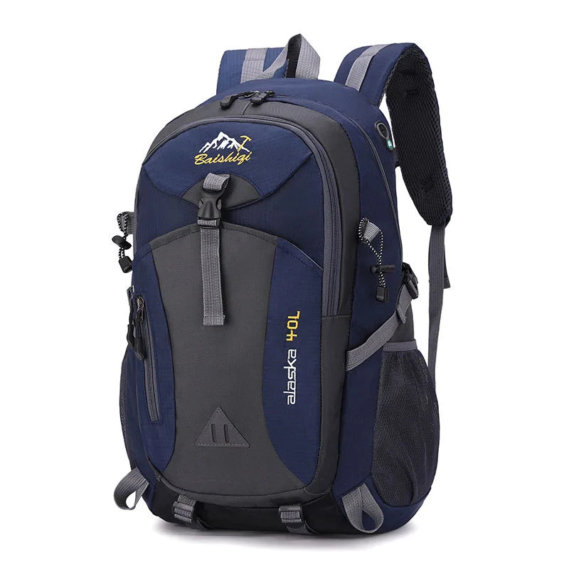 Rame Rejoice Always Wasserdichter Bergsteigerrucksack – Outdoor-Wanderrucksack aus Canvas mit großem Fassungsvermögen
