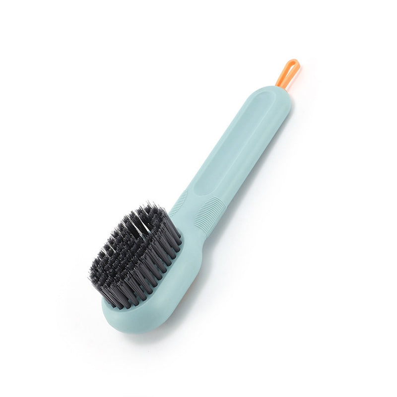 The automatic cleaning brush for liquid soap dispensers