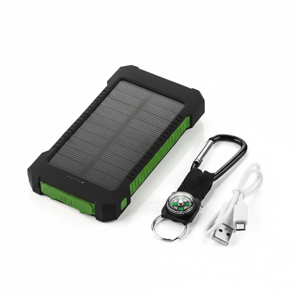 RamePower SolarTitan Pro Max™ 500000mAh Solar Power Bank – Ultra Fast Charging Outdoor Power Station with LED Flashlight - 500000mAh Ultra-High Capacity | Fast Charging | Solar Recharge | LED Flashlight | Outdoor & Emergency Power Station