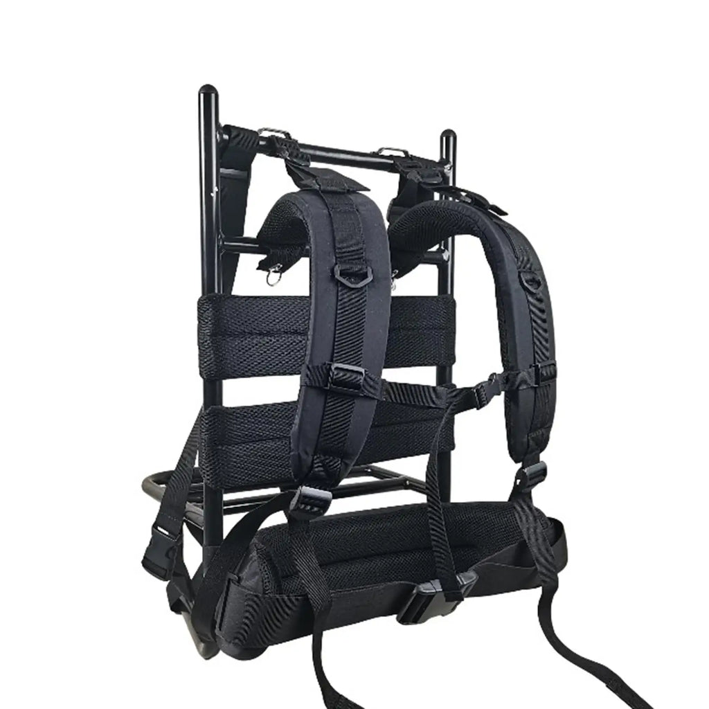 Heavy Duty Backpack Frame with Adjustable Shoulder Straps Portable Outdoor Backpack Holder for Trekking, Climbing & Mountaineering