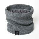 Ultra-Warm Winter Snood Scarf – Unisex Knitted Neck Warmer & Full Face Mask with Plush Lining