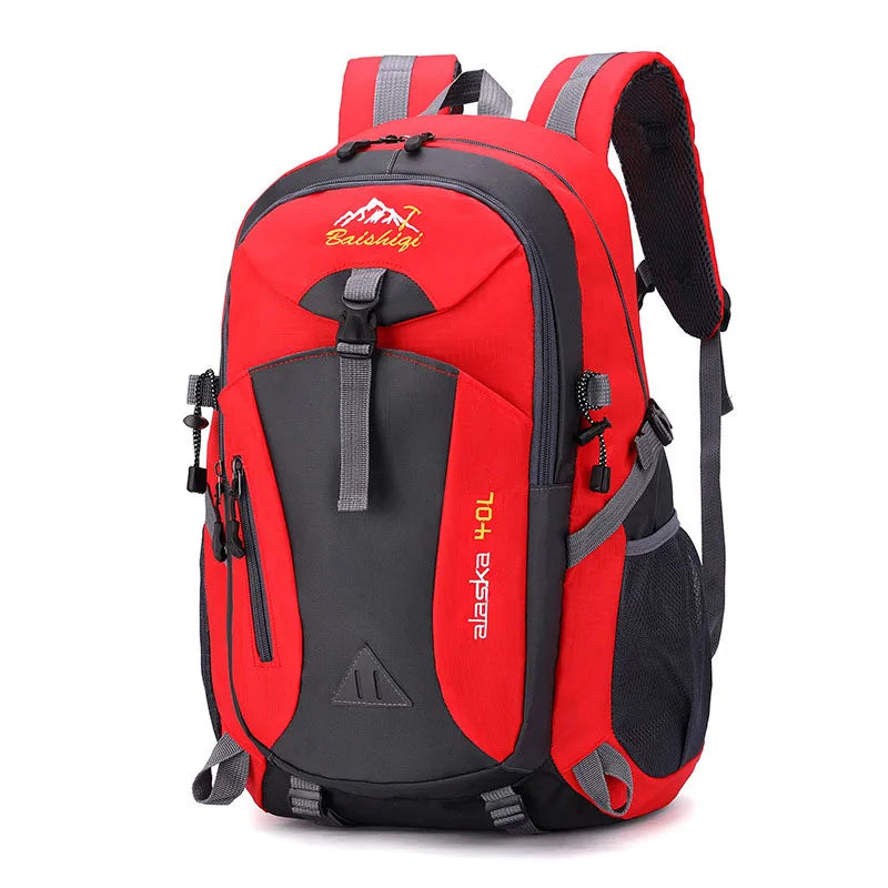 Rame Rejoice Always Wasserdichter Bergsteigerrucksack – Outdoor-Wanderrucksack aus Canvas mit großem Fassungsvermögen