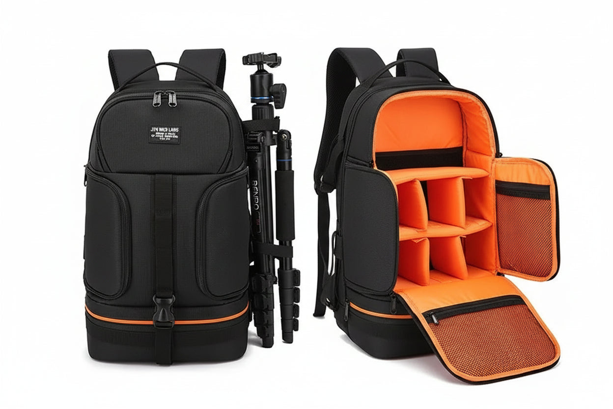 ProShield™ Waterproof Camera Backpack – Shockproof DSLR Bag with Laptop Sleeve & Tripod Holder (15.6”)