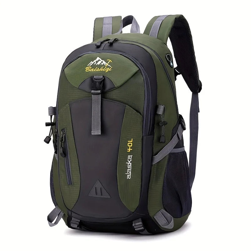 Rame Rejoice Always Wasserdichter Bergsteigerrucksack – Outdoor-Wanderrucksack aus Canvas mit großem Fassungsvermögen