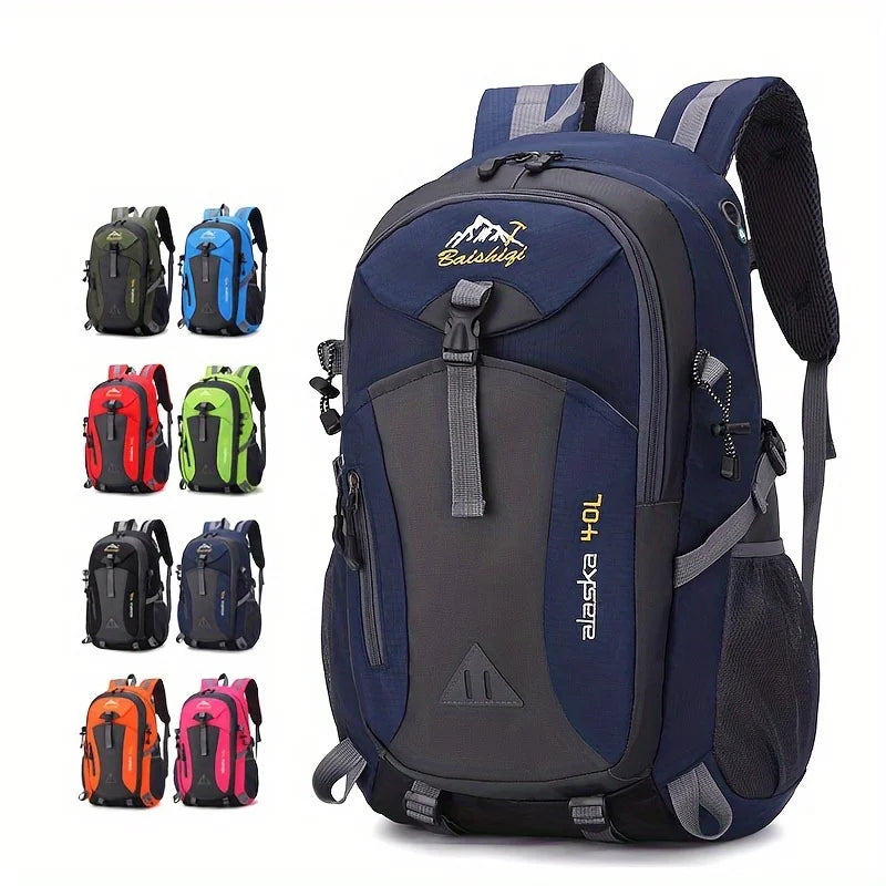 Rame Rejoice Always Wasserdichter Bergsteigerrucksack – Outdoor-Wanderrucksack aus Canvas mit großem Fassungsvermögen