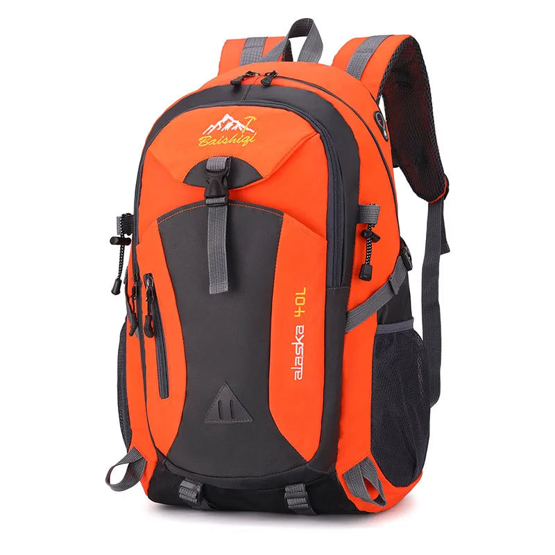 Rame Rejoice Always Wasserdichter Bergsteigerrucksack – Outdoor-Wanderrucksack aus Canvas mit großem Fassungsvermögen