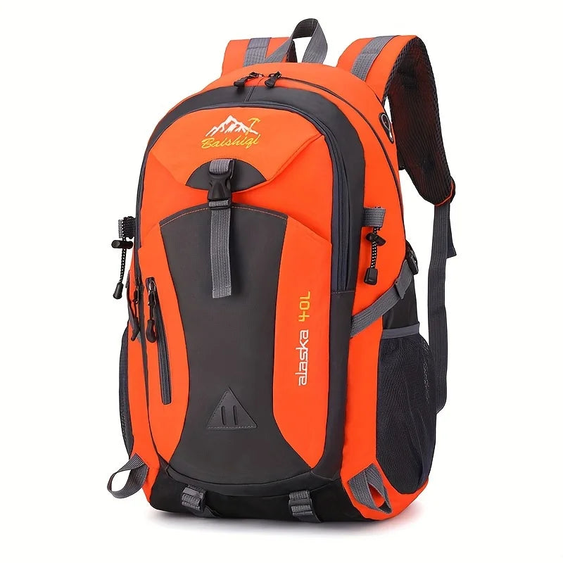 Rame Rejoice Always Wasserdichter Bergsteigerrucksack – Outdoor-Wanderrucksack aus Canvas mit großem Fassungsvermögen