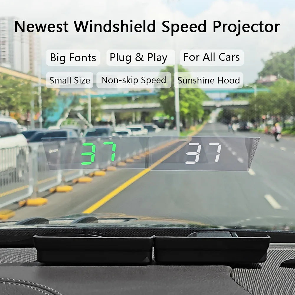 RAME DriveView W1 – Digital Car HUD Speed Display