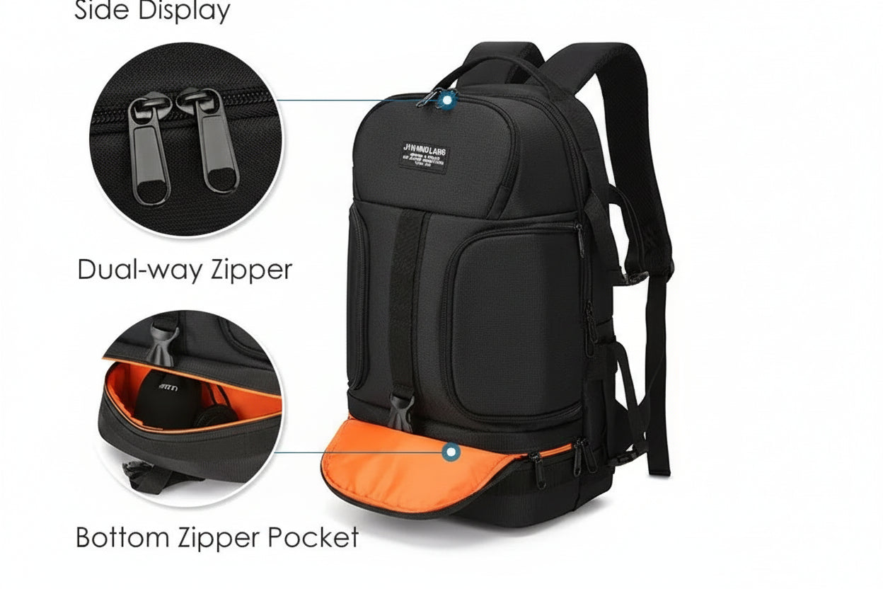 ProShield™ Waterproof Camera Backpack – Shockproof DSLR Bag with Laptop Sleeve & Tripod Holder (15.6”)