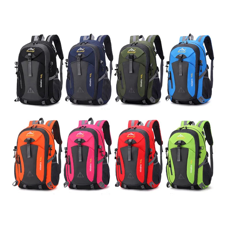 Rame Rejoice Always Wasserdichter Bergsteigerrucksack – Outdoor-Wanderrucksack aus Canvas mit großem Fassungsvermögen
