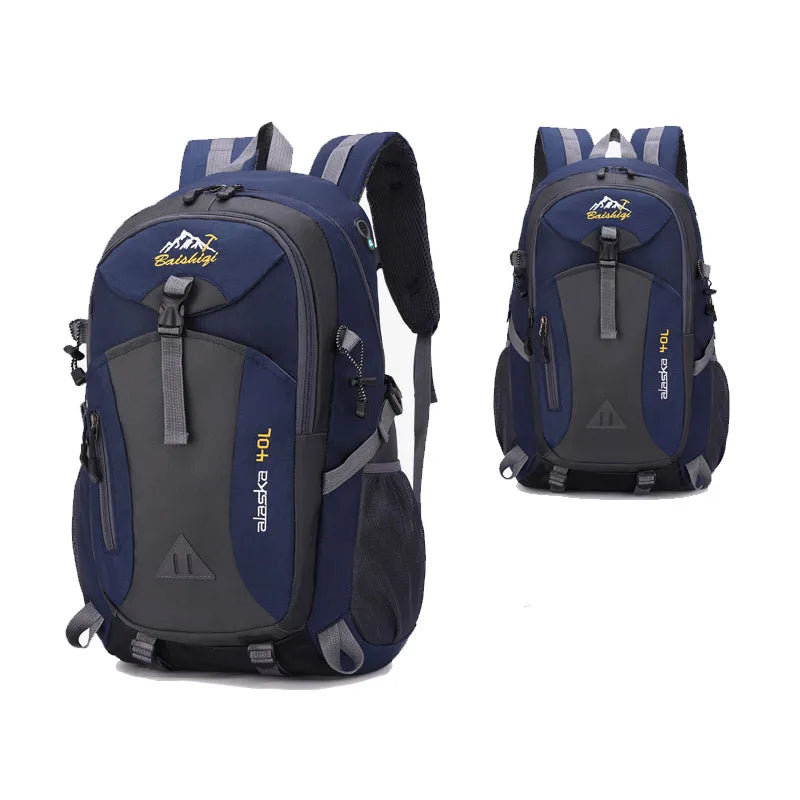 Rame Rejoice Always Wasserdichter Bergsteigerrucksack – Outdoor-Wanderrucksack aus Canvas mit großem Fassungsvermögen
