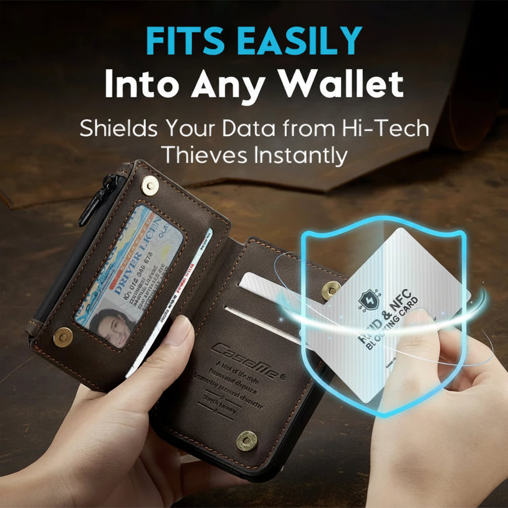 RFID Blocking Card – Credit & Debit Card Protector Anti-Theft Contactless NFC & RFID Wallet Protection Card
