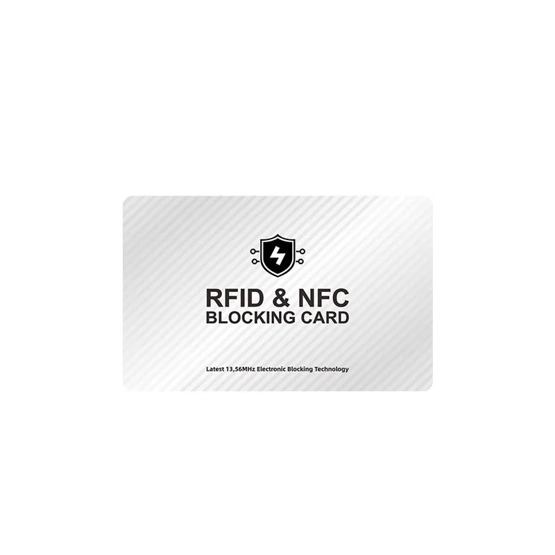 RFID Blocking Card – Credit & Debit Card Protector Anti-Theft Contactless NFC & RFID Wallet Protection Card