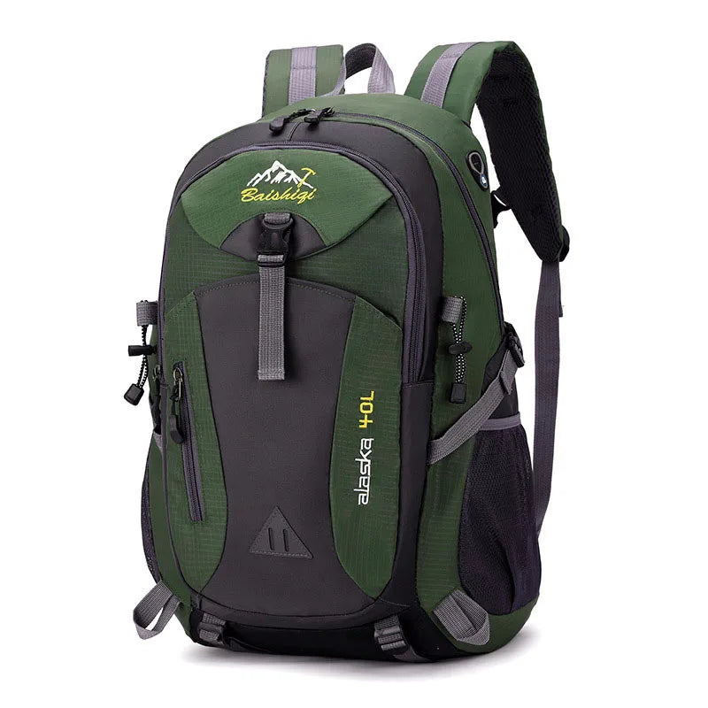 Rame Rejoice Always Wasserdichter Bergsteigerrucksack – Outdoor-Wanderrucksack aus Canvas mit großem Fassungsvermögen